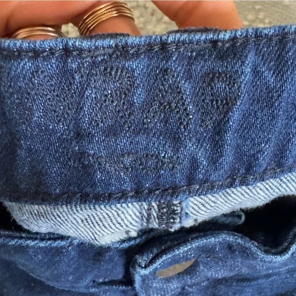 Wrap London wide leg soft jeans high rise tailored pleated ZU50 size 8 - Picture 3 of 13